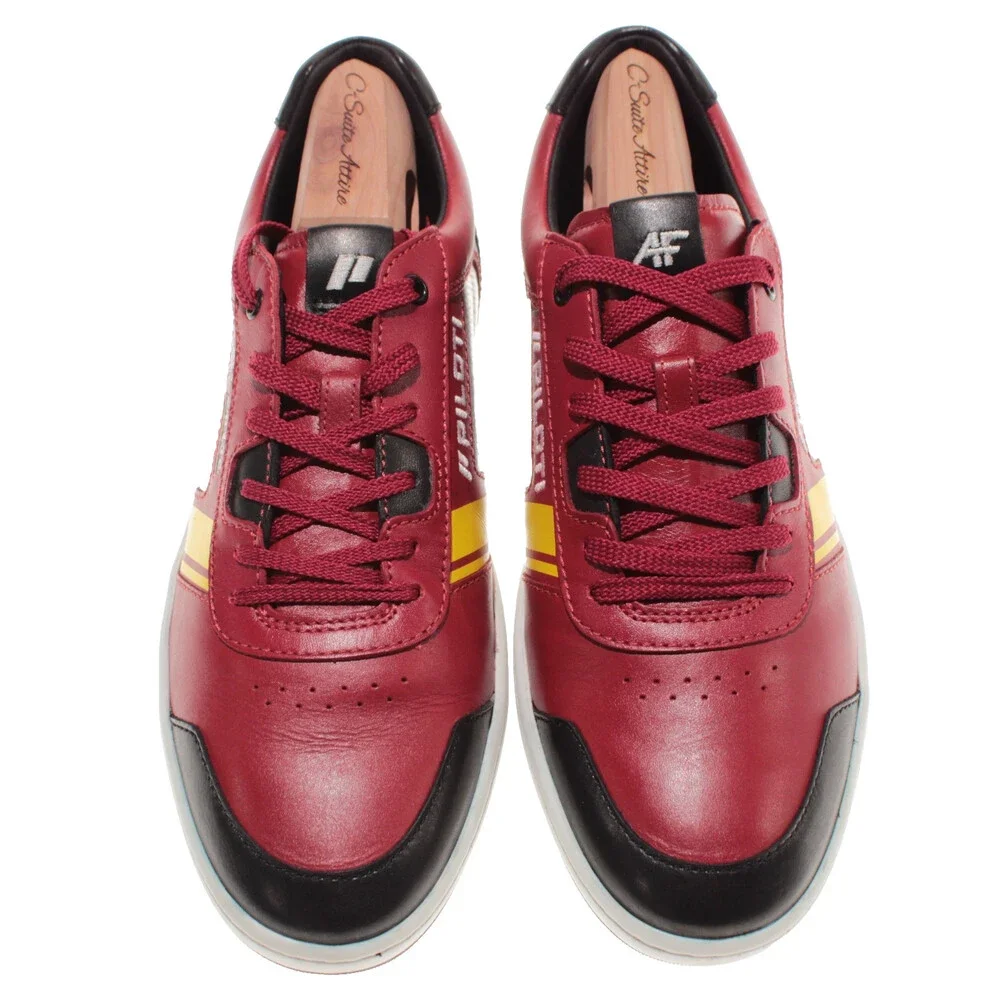 Piloti NWB Competizione AF Corse Driving Sneakers Size 9 US in Red Leather